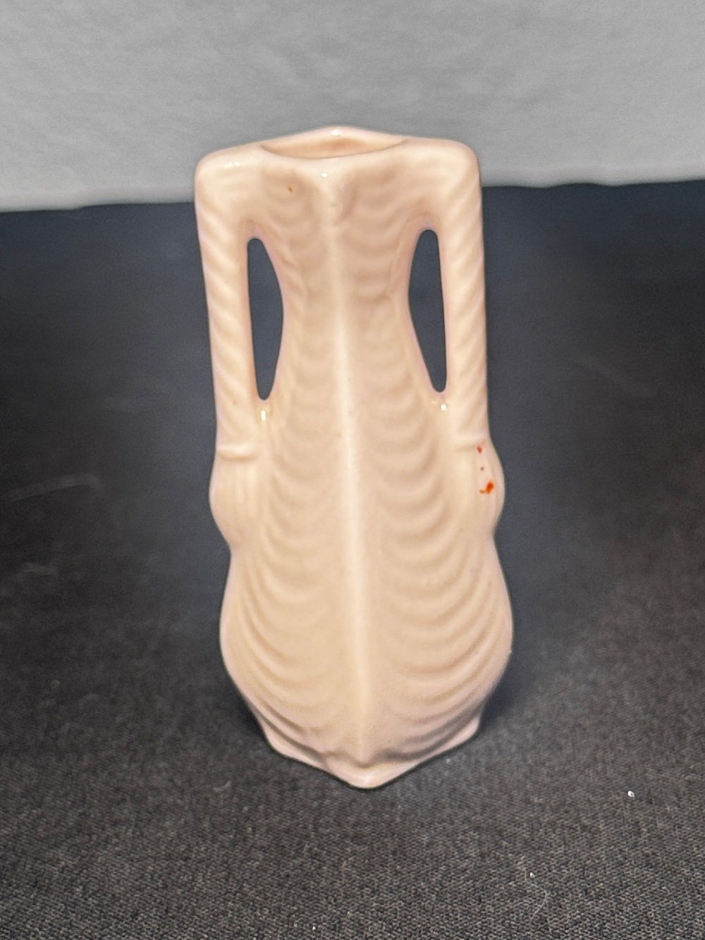 Vintage German Miniature Porcelain Bud Vases Set of 5 Applied 3D Floral Accents - Picture 8 of 14